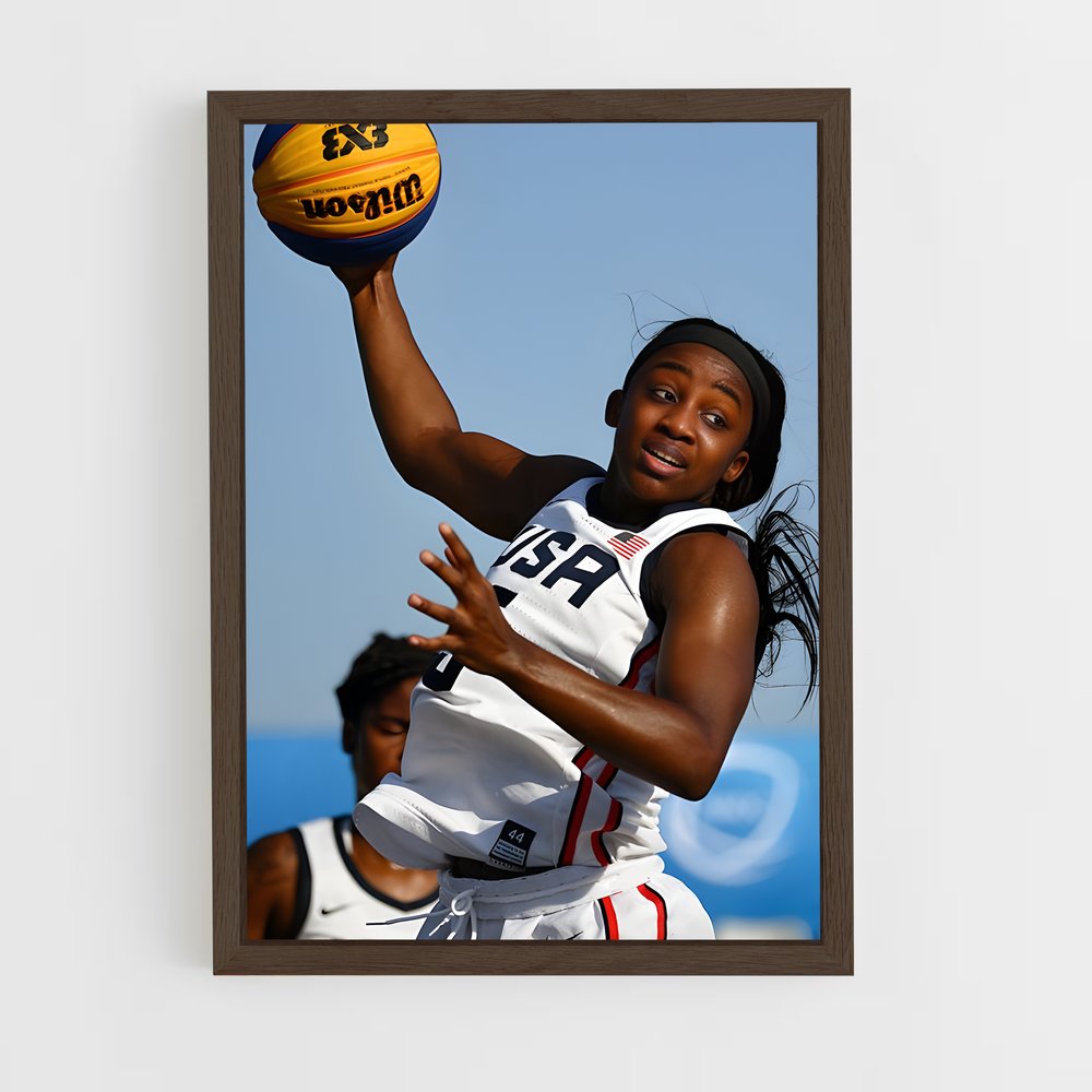 Poster Jackie young – affiche Basketball (vue 5)
